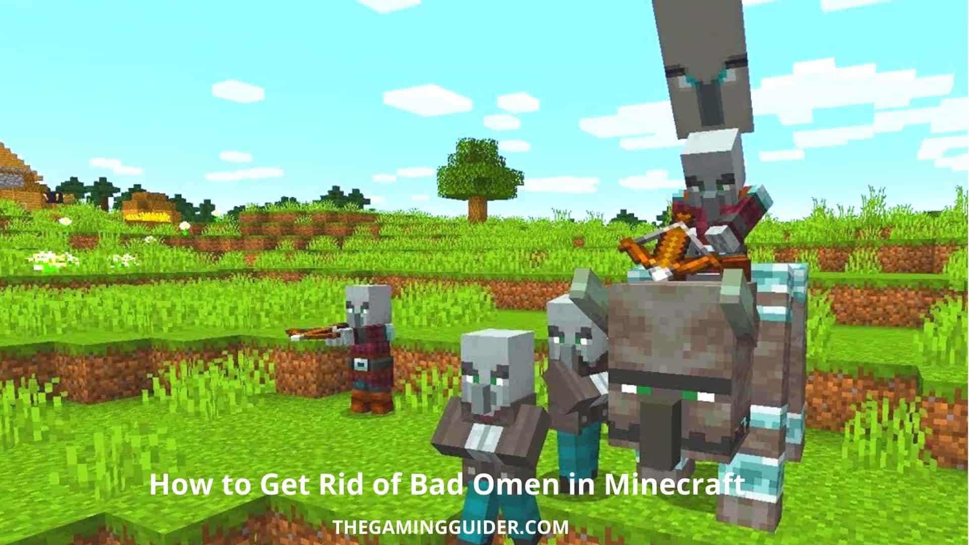  How To Get Rid Of Bad Omen In Minecraft