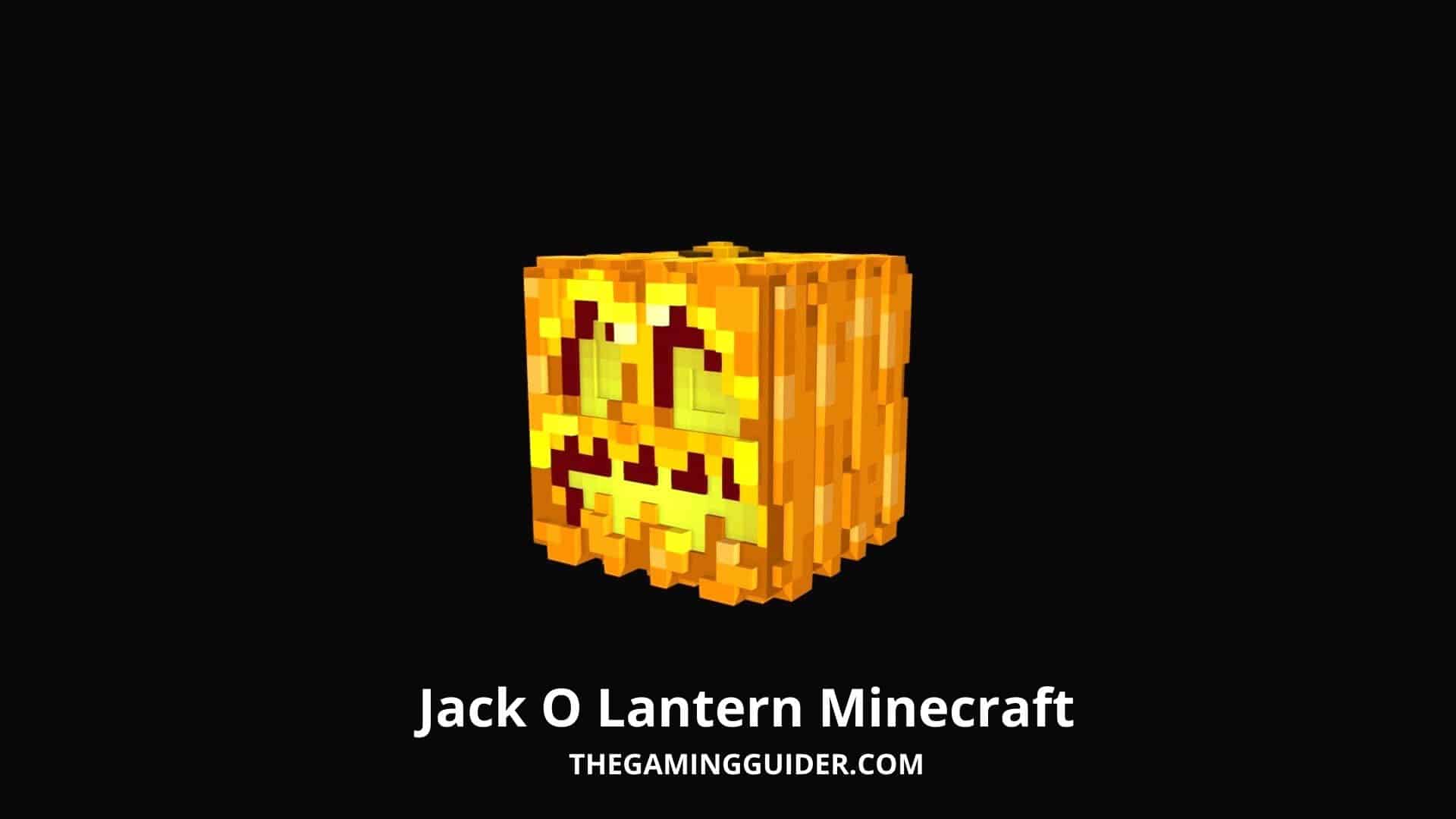 jack o lantern Minecraft-the gaming guider