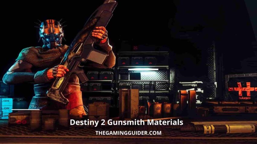 Destiny 2 Gunsmith Materials- the gaming guider