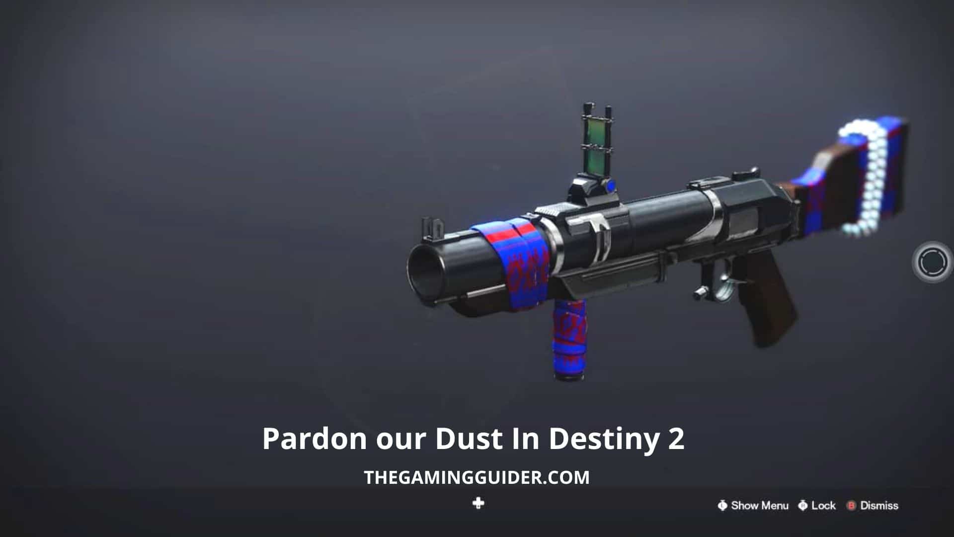 Pardon our Dust In Destiny 2- the gaming guider