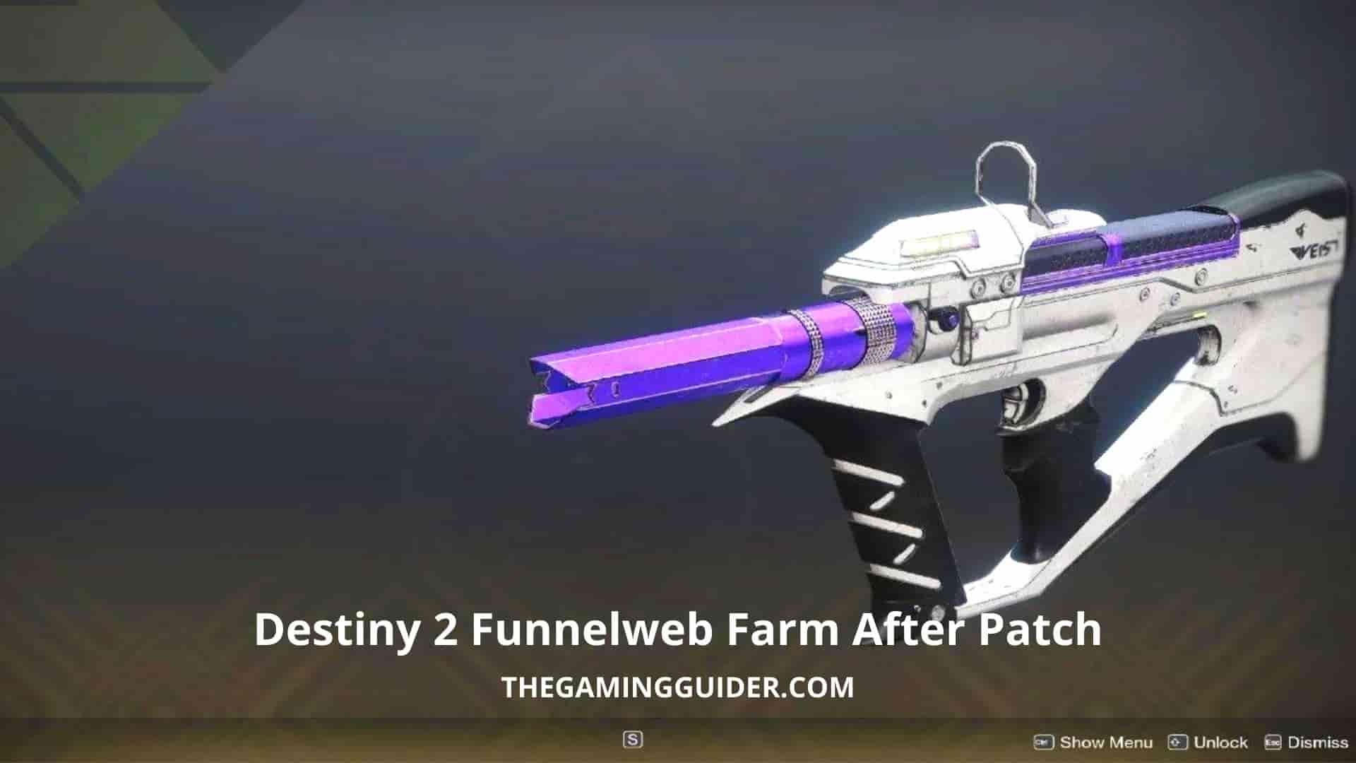 Destiny 2 Funnelweb Farm After Patch