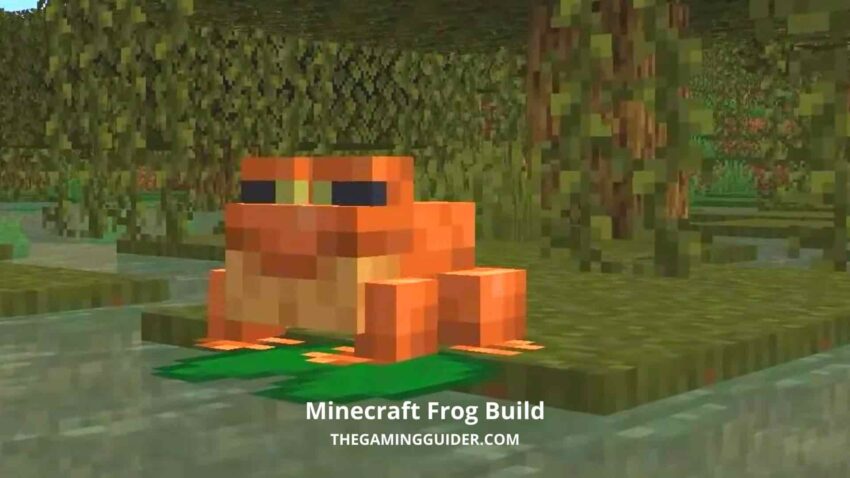 Minecraft Frog Build- the gaming guider