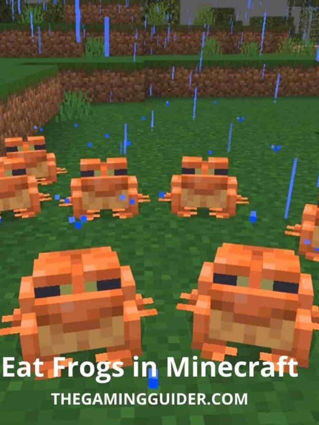 frogs in Minecraft - The Gaming Guider
