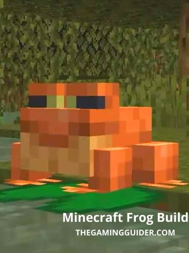 Minecraft Frog Build