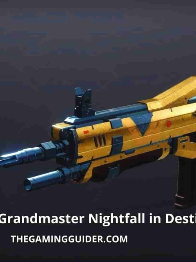 Arms Dealer Grandmaster Nightfall